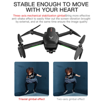LAUMOX SG906 Pro 2 Drone z GPS 4K 5G WIFI 3 osi Gimbal podwójny aparat profesjonalny 50X Zoom bezszczotkowy silnik Quadcopter RC Dron 5